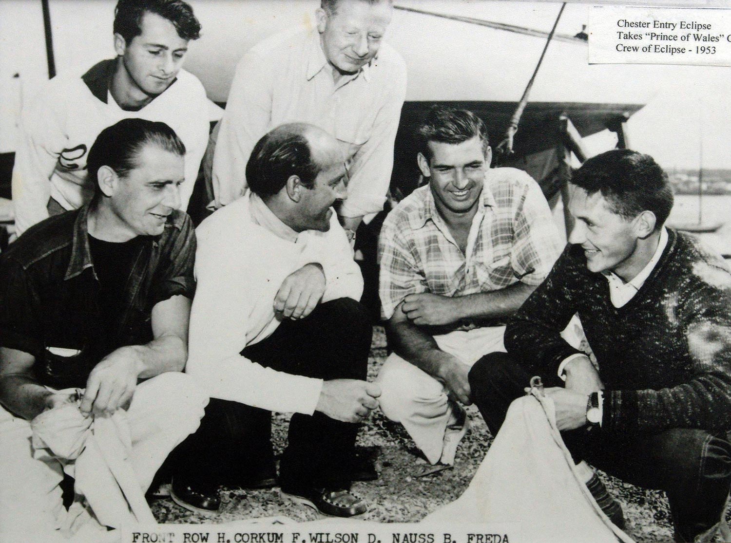 Crew of Eclipse, 1953