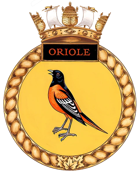 HMCS Oriole Badge