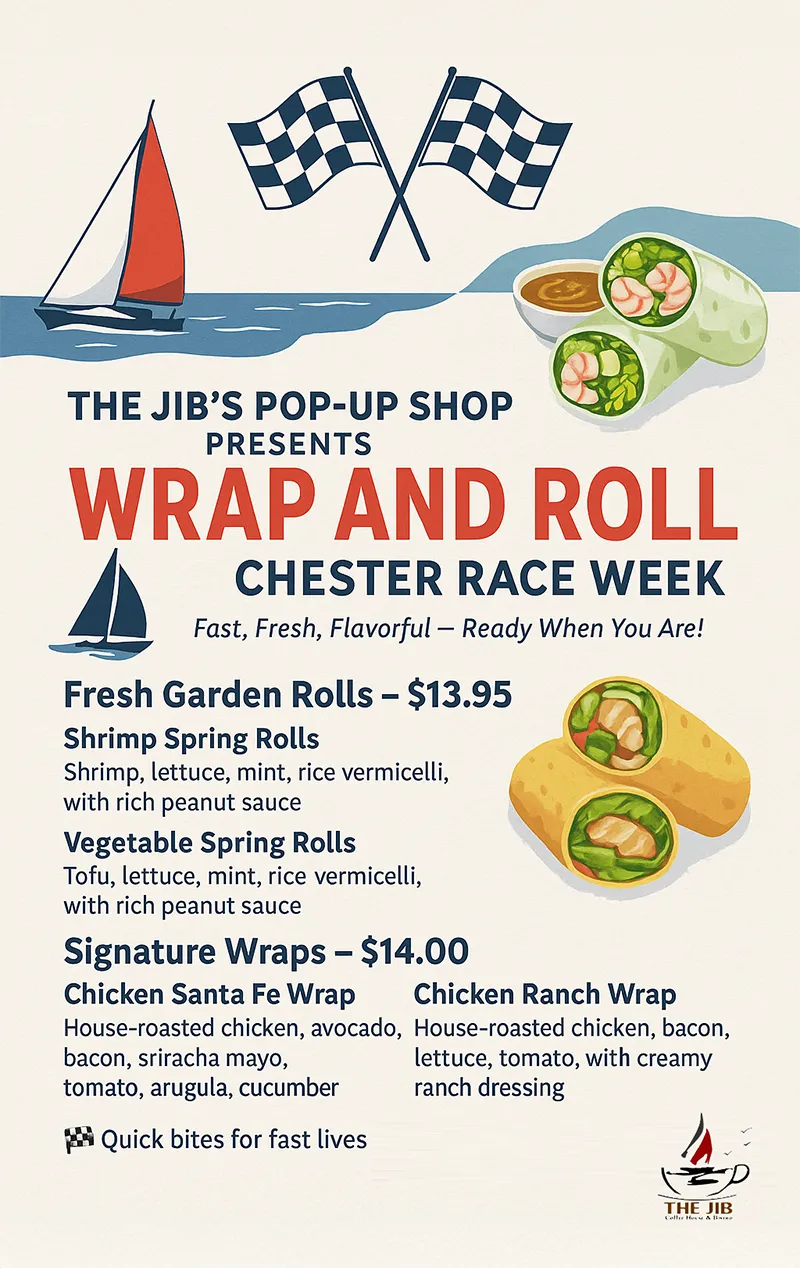 Wrap and Roll Pop-up Shop - The Jib | Food Truck